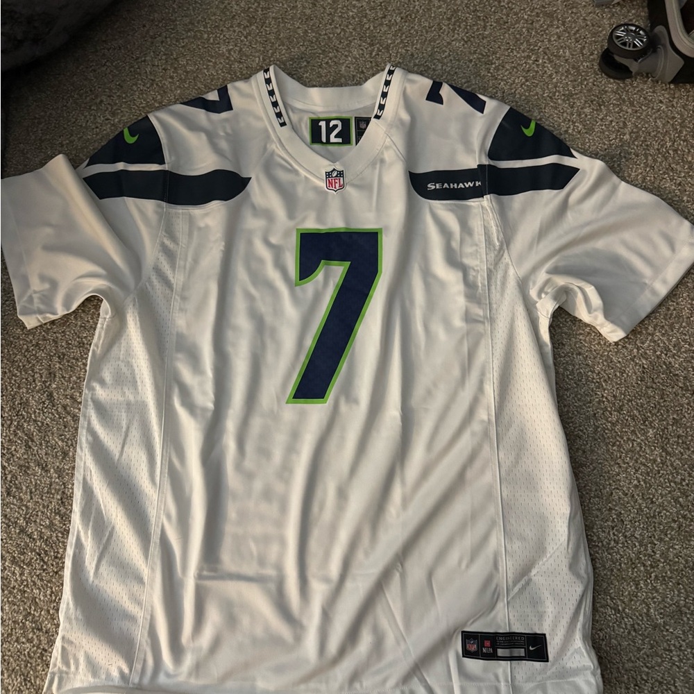 XXL WHITE SEAHAWKS JERSEY #7 GENO SMITH
BRAND NEW- Never Worn